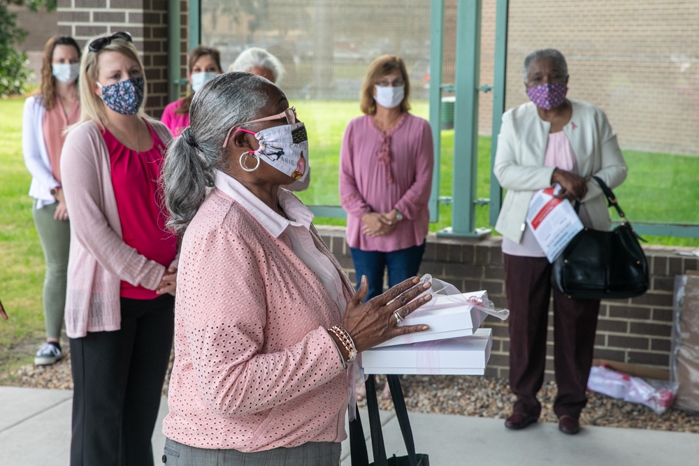 Norfolk Naval Shipyard Celebrates Pink Out Day and Employee’s Life