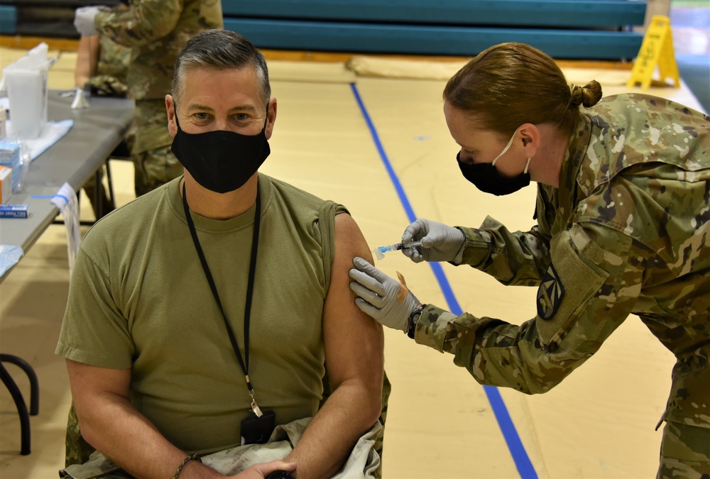 Getting a flu shot