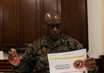 Maj. Gen. Langley Assumes Command of Marine Corps Forces Europe and Africa