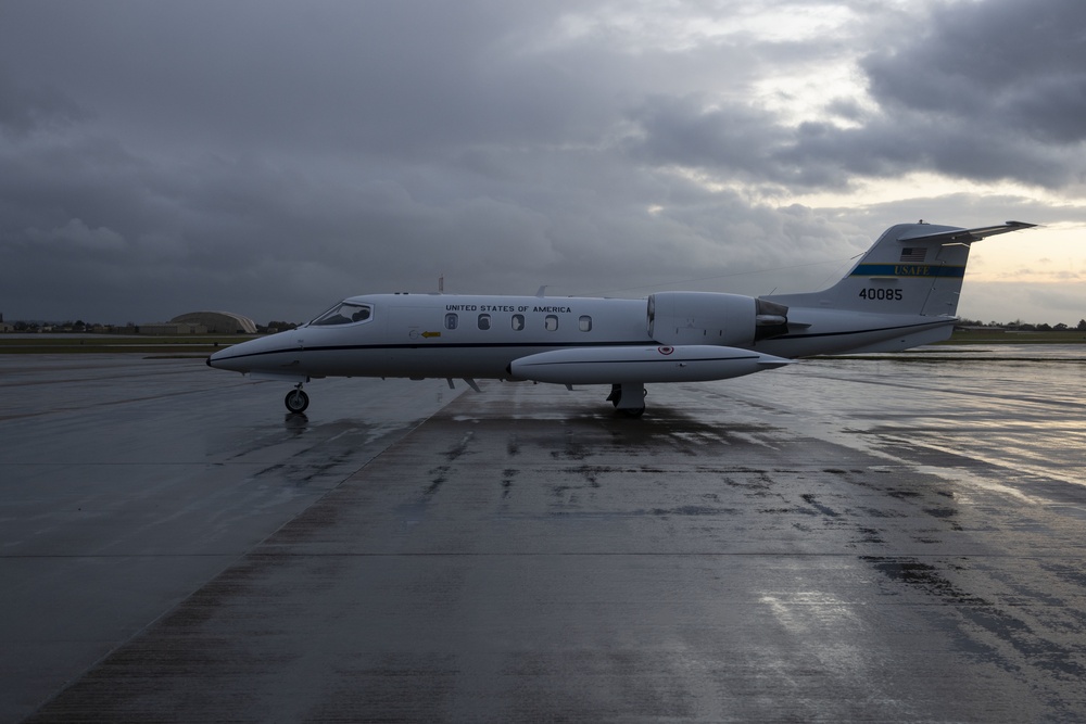 Third Air Force command team visits 501st CSW