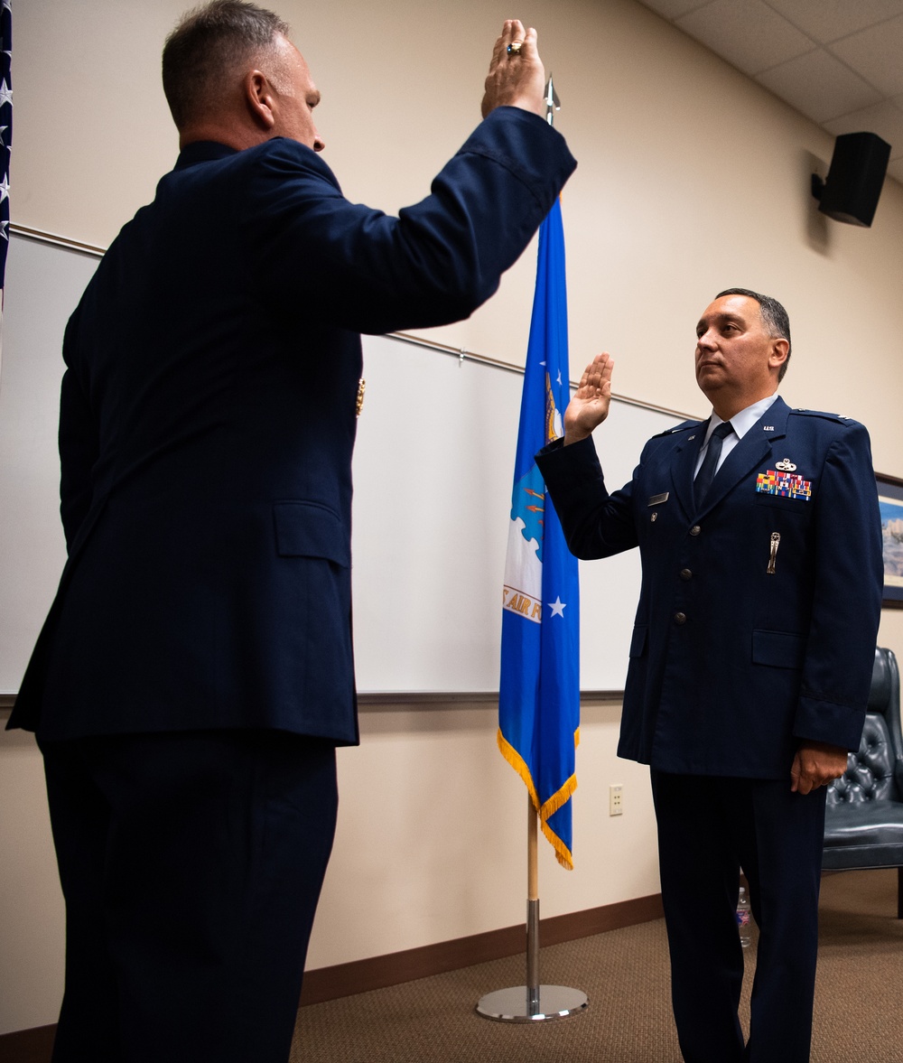 Col. Shepan promotion ceremony