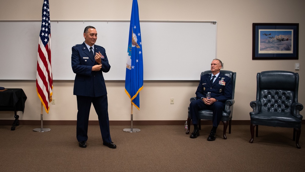 Col. Shepan promotion ceremony