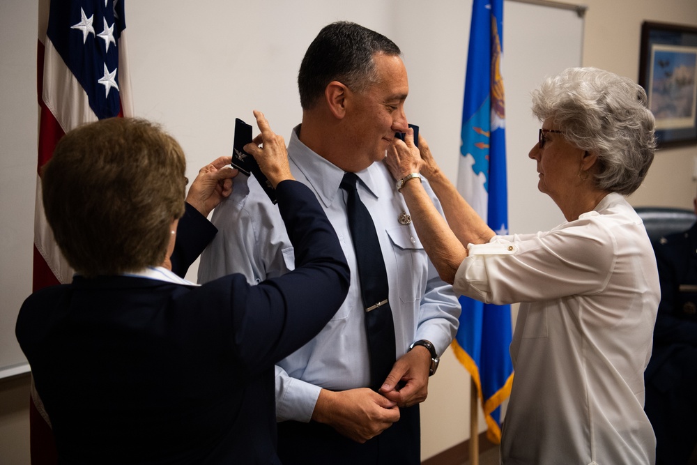 Col. Shepan promotion ceremony