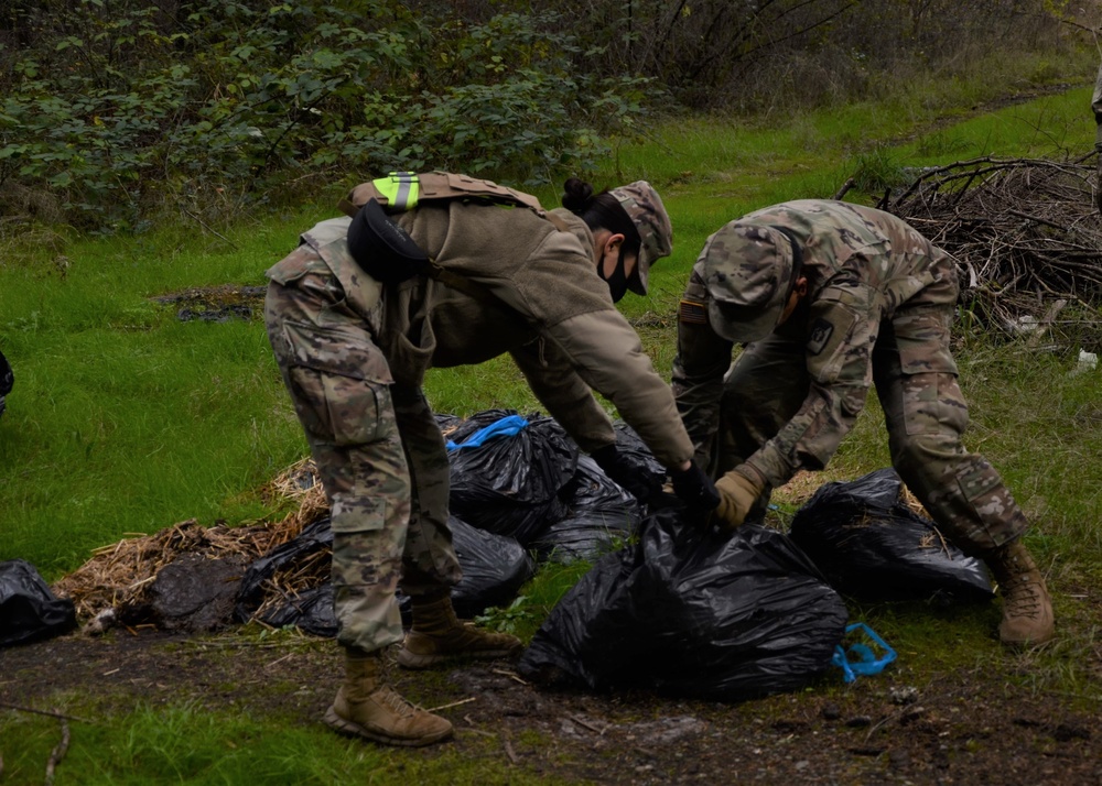 JBLM collects 128 tons of illegally dumped trash during fall cleanup