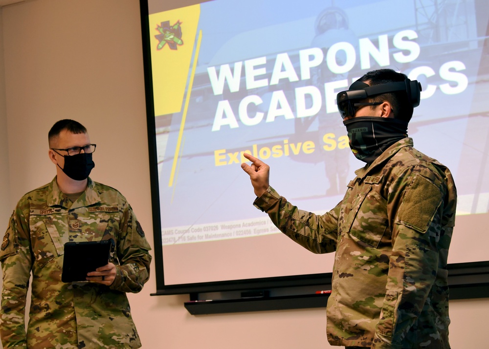 149th weapons members train on augmented reality