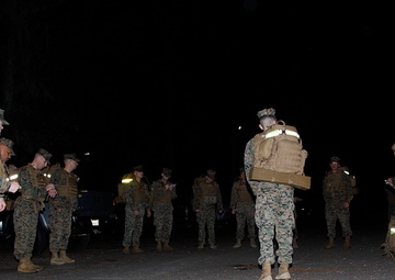 US task force members build camaraderie with 6-mile hike