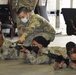 U.S. Army Reserve Soldiers adapt to battle assembly in a COVID Environment