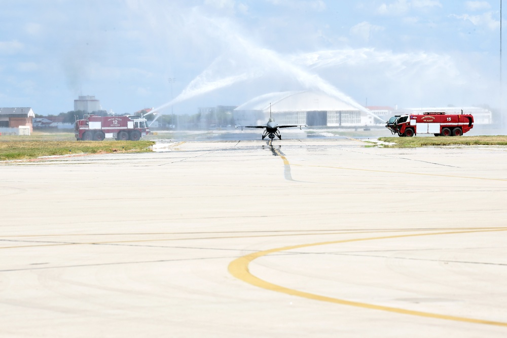 149th FW dedicates F-16 in honor of highest ranking member