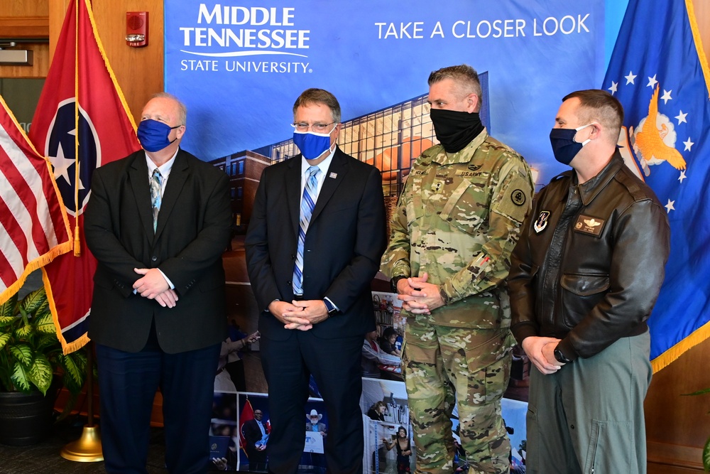 118th Wing and MTSU sign new collaboration agreement