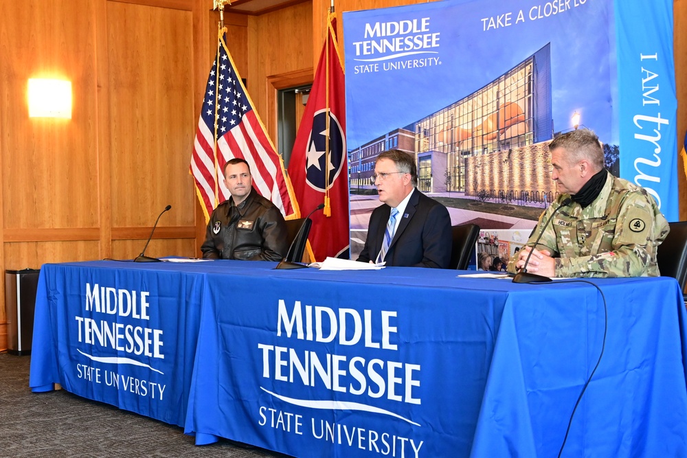 118th Wing and MTSU sign new collaboration agreement