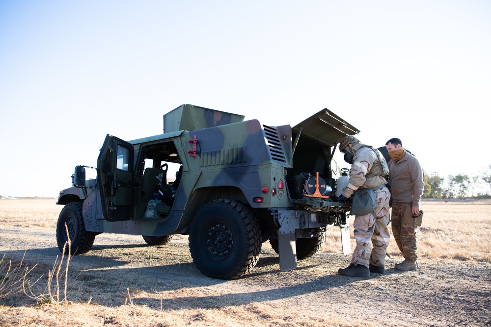 Travis EOD Airmen train advanced warfighting capabilities