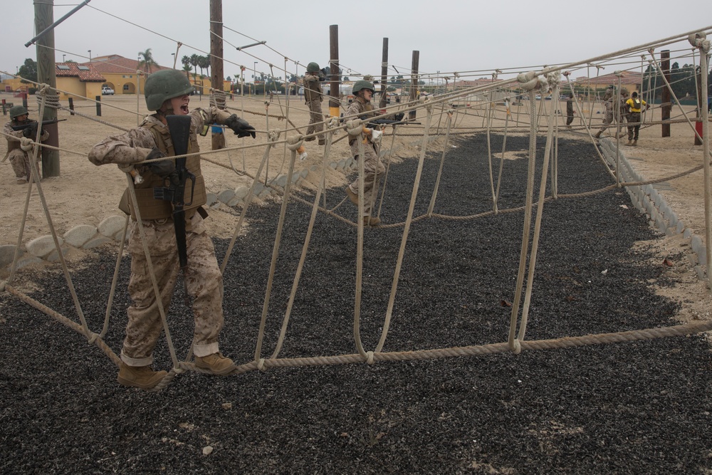 Golf Company Bayonet Assault Course