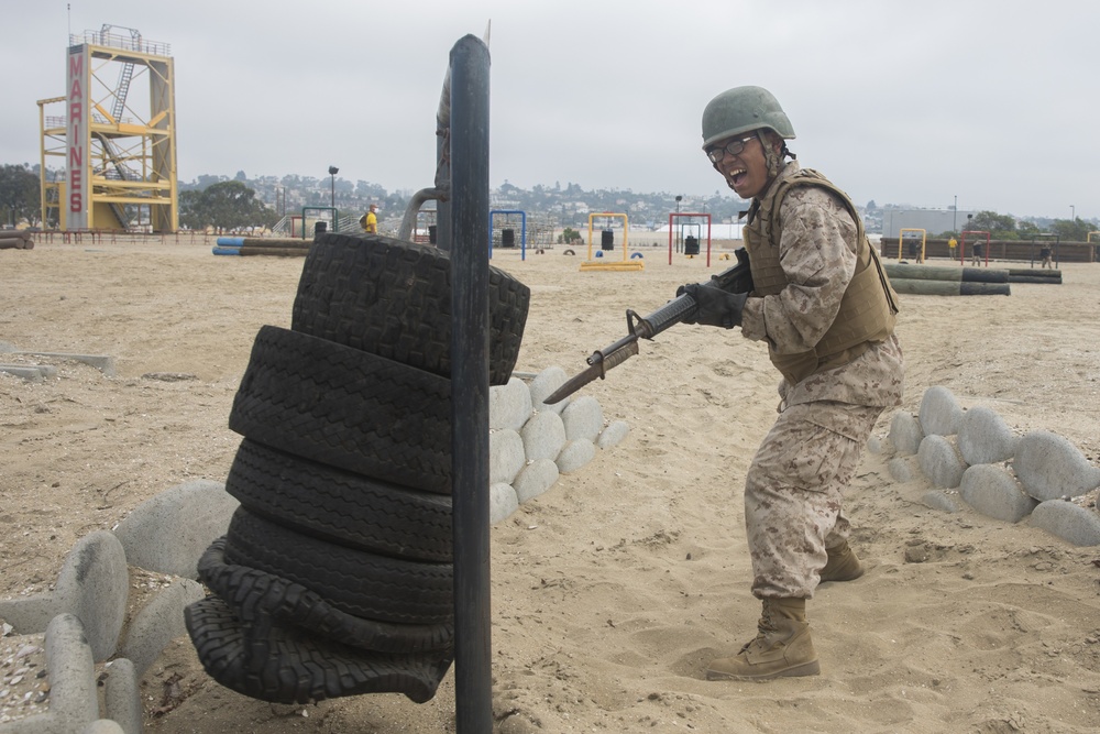 Golf Company Bayonet Assault Course