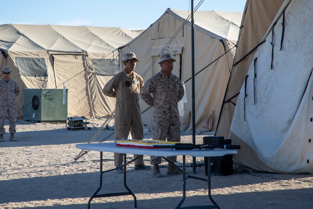 MWSS 373 “ACE Support” celebrates the Marine Corps birthday on Camp Wilson