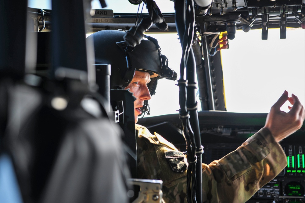 U.S. Army Aviation supports Sensor-To-Shooter training via Link 16 capability in the multi-domain battlespace during exercise Orient Shield 21-1