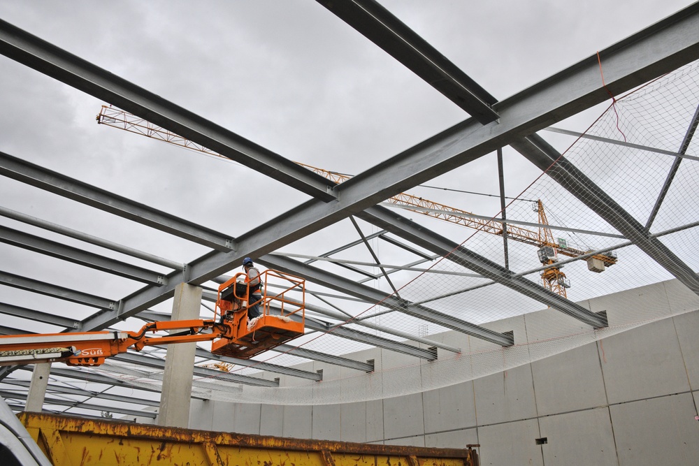 Construction site for future TSC Grafenwoehr