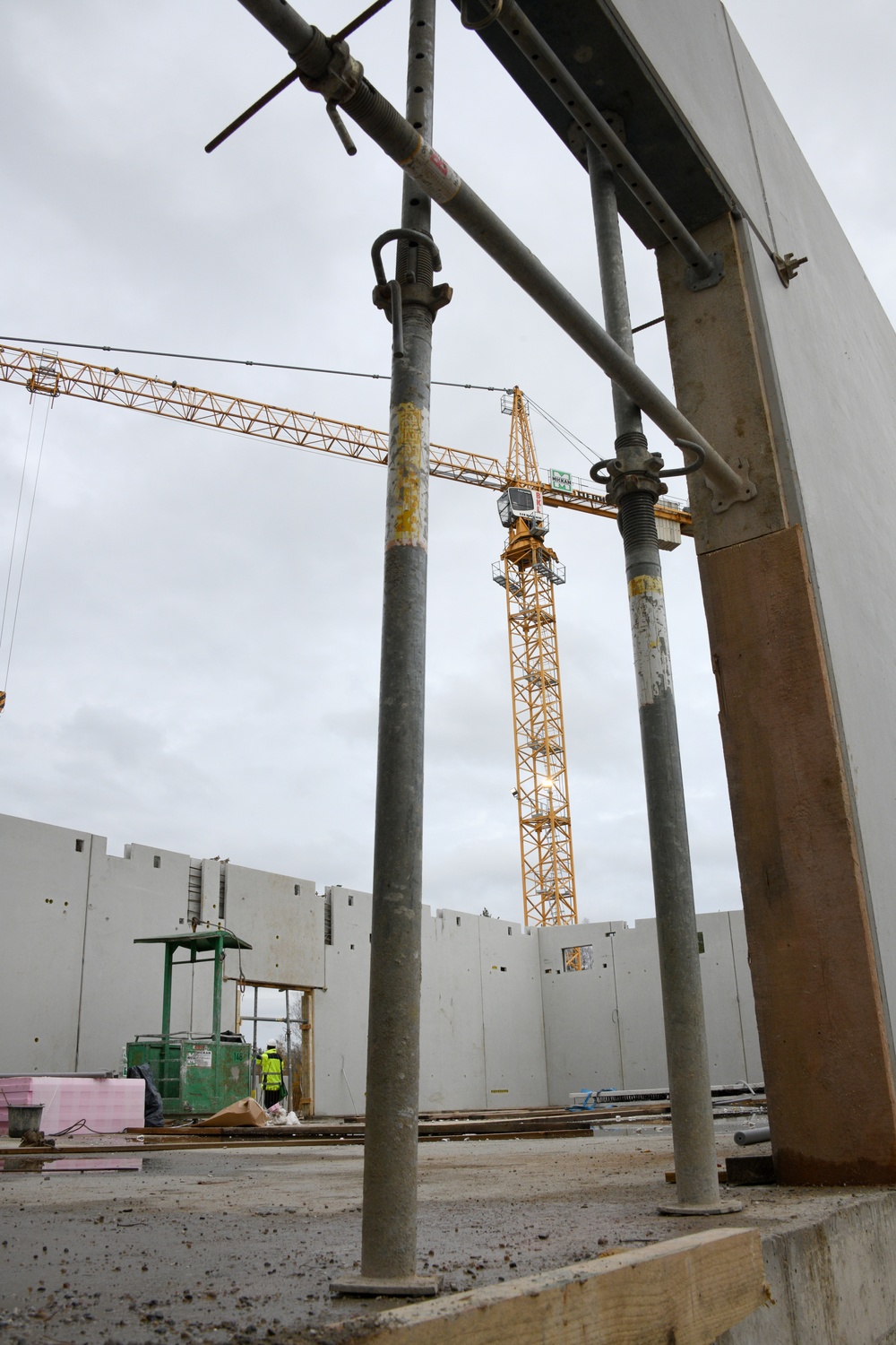 Construction site for future TSC Grafenwoehr