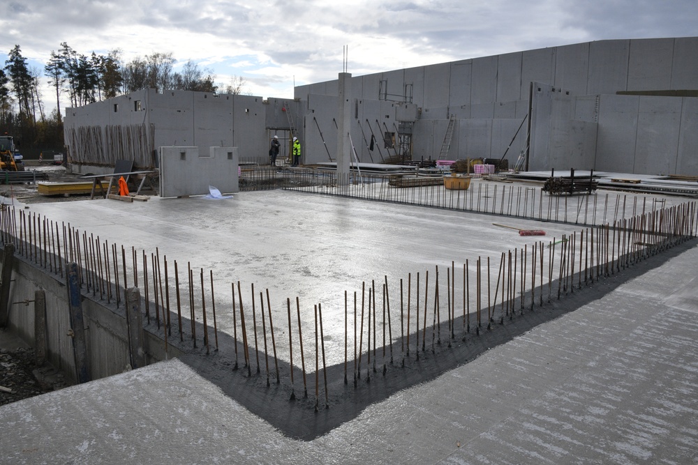 Construction site for future TSC Grafenwoehr