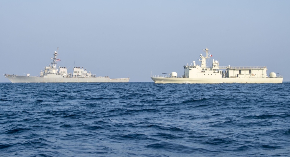 John Paul Jones PASSEX with Royal Bahrain Naval Force