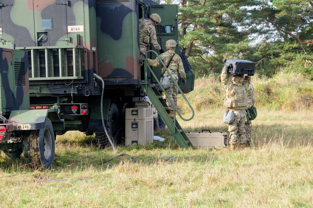 41st Field Artillery Brigade engage in Rail Gunner Lightning, their first field training exercise since reactivation.