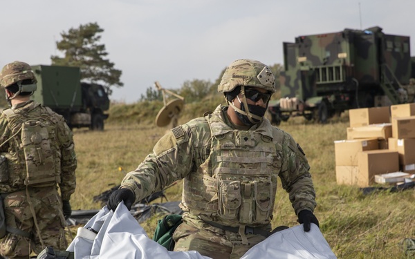 41st Field Artillery Brigade engage in Rail Gunner Lightning, their first field training exercise since reactivation.