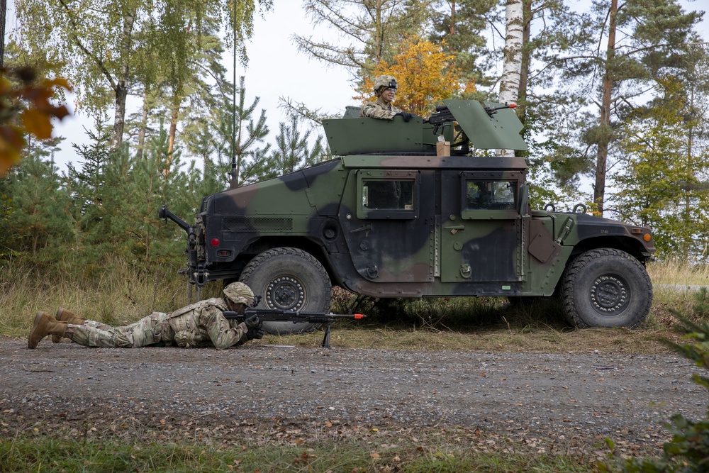 41st Field Artillery Brigade engage in Rail Gunner Lightning, their first field training exercise since reactivation.