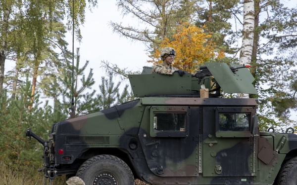 41st Field Artillery Brigade engage in Rail Gunner Lightning, their first field training exercise since reactivation.