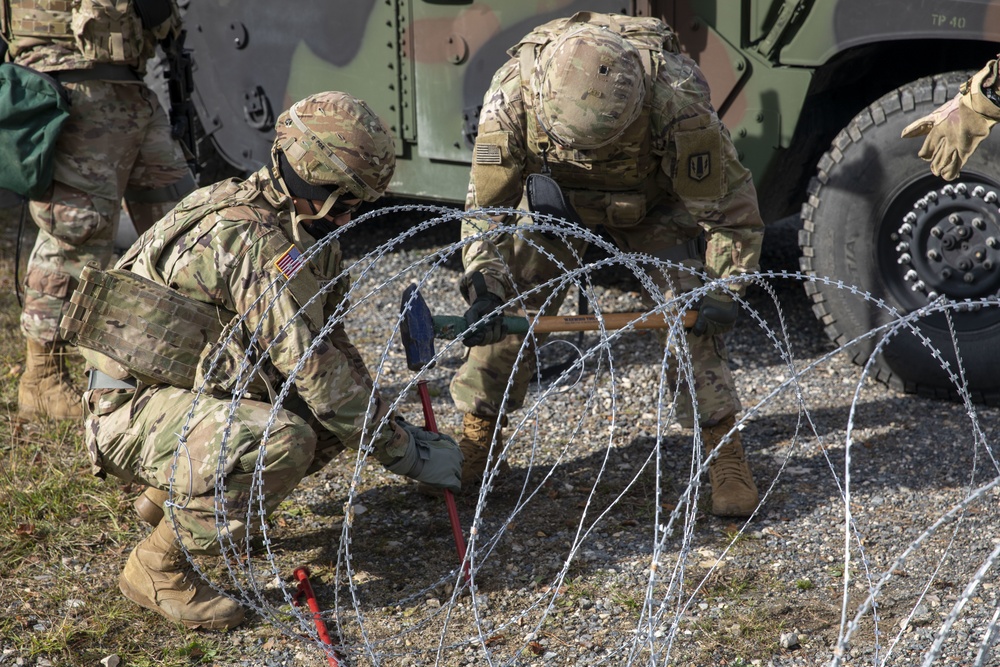 41st Field Artillery Brigade engage in Rail Gunner Lightning, their first field training exercise since reactivation.