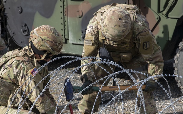 41st Field Artillery Brigade engage in Rail Gunner Lightning, their first field training exercise since reactivation.