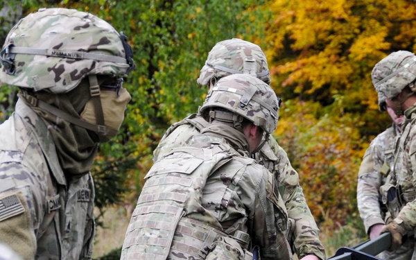 41st Field Artillery Brigade engage in Rail Gunner Lightning, their first field training exercise since reactivation.