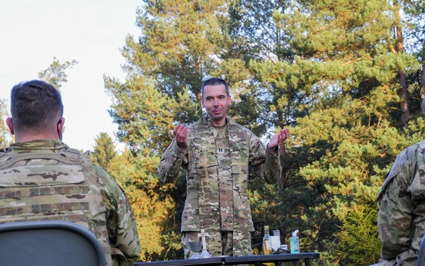41st Field Artillery Brigade engage in Rail Gunner Lightning, their first field training exercise since reactivation.