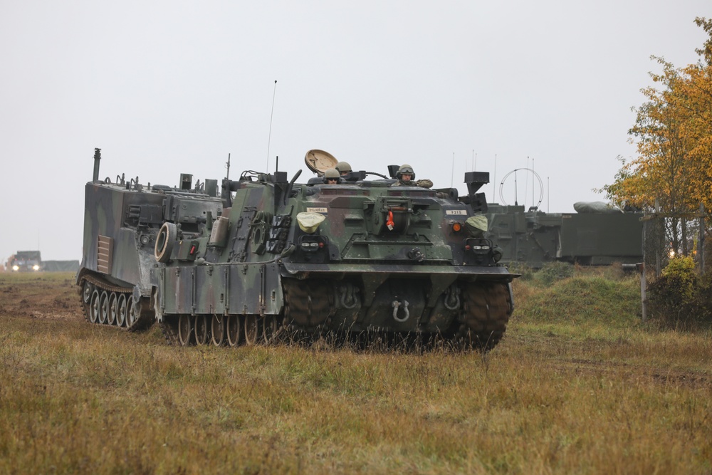 41st Field Artillery Brigade engage in Rail Gunner Lightning, their first field training exercise since reactivation.