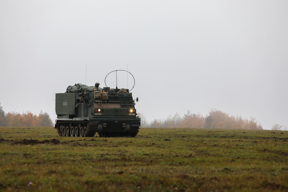 41st Field Artillery Brigade engage in Rail Gunner Lightning, their first field training exercise since reactivation.