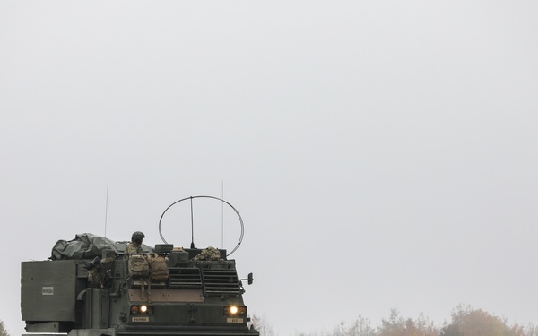 41st Field Artillery Brigade engage in Rail Gunner Lightning, their first field training exercise since reactivation.