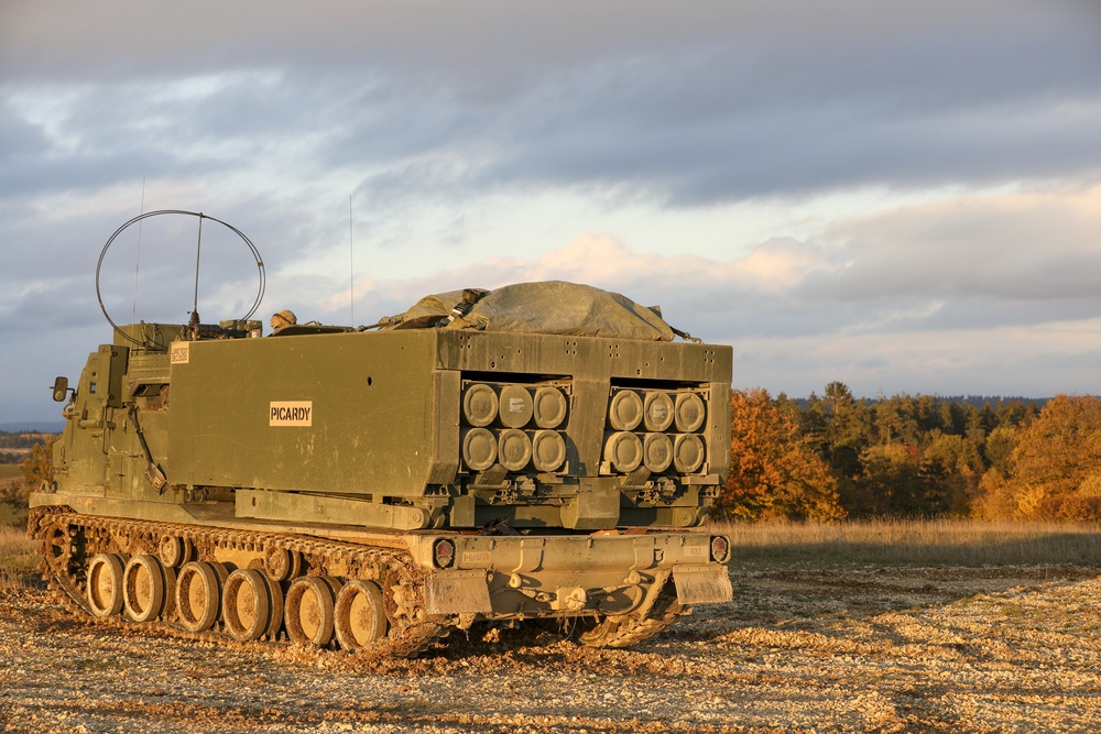 41st Field Artillery Brigade engage in Rail Gunner Lightning, their first field training exercise since reactivation.