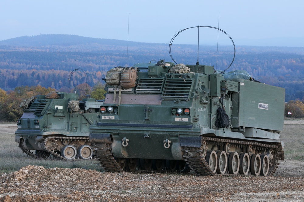 41st Field Artillery Brigade engage in Rail Gunner Lightning, their first field training exercise since reactivation.