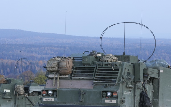 41st Field Artillery Brigade engage in Rail Gunner Lightning, their first field training exercise since reactivation.
