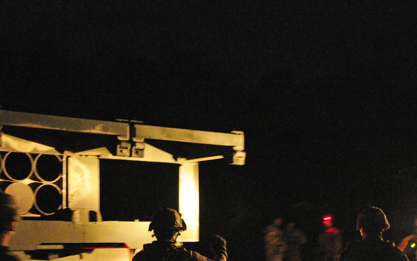 41st Field Artillery Brigade engage in Rail Gunner Lightning, their first field training exercise since reactivation.