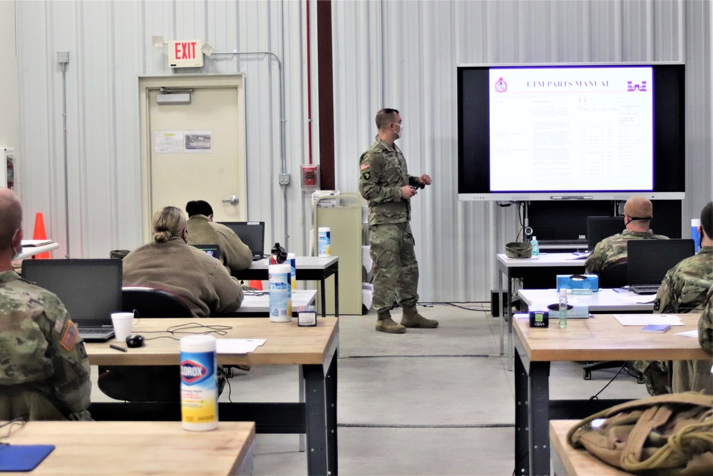 Fort McCoy RTS-Maintenance holds first classes of fiscal year 2021