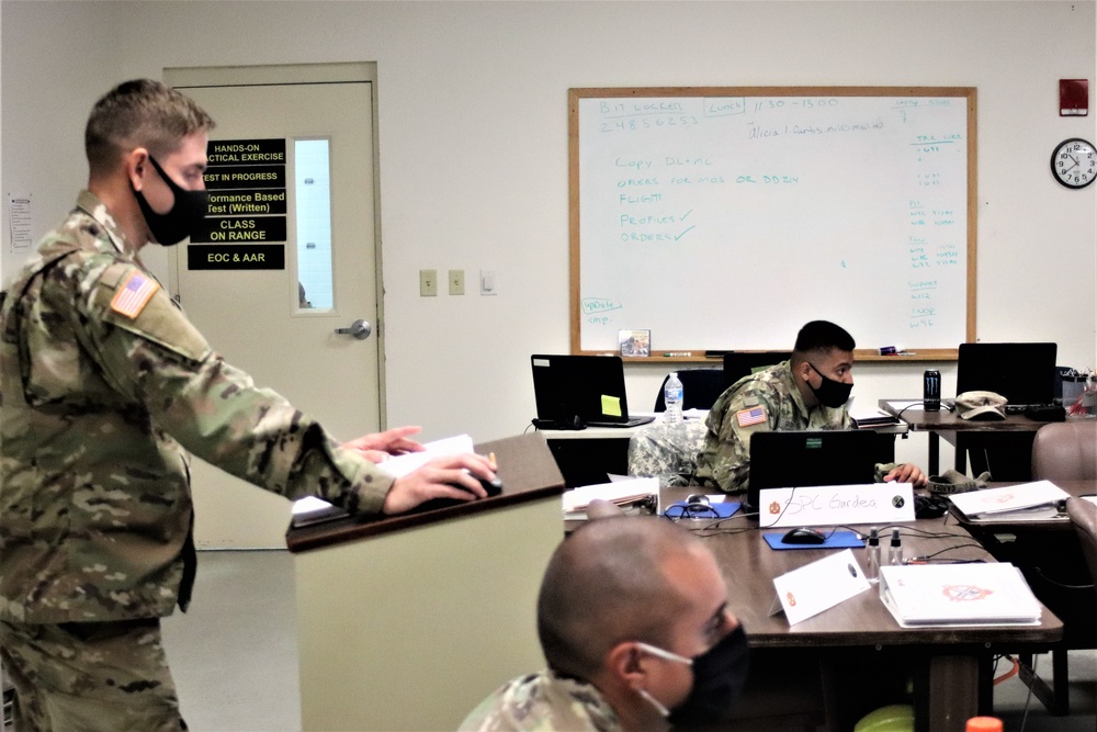 Fort McCoy RTS-Maintenance holds first classes of fiscal year 2021