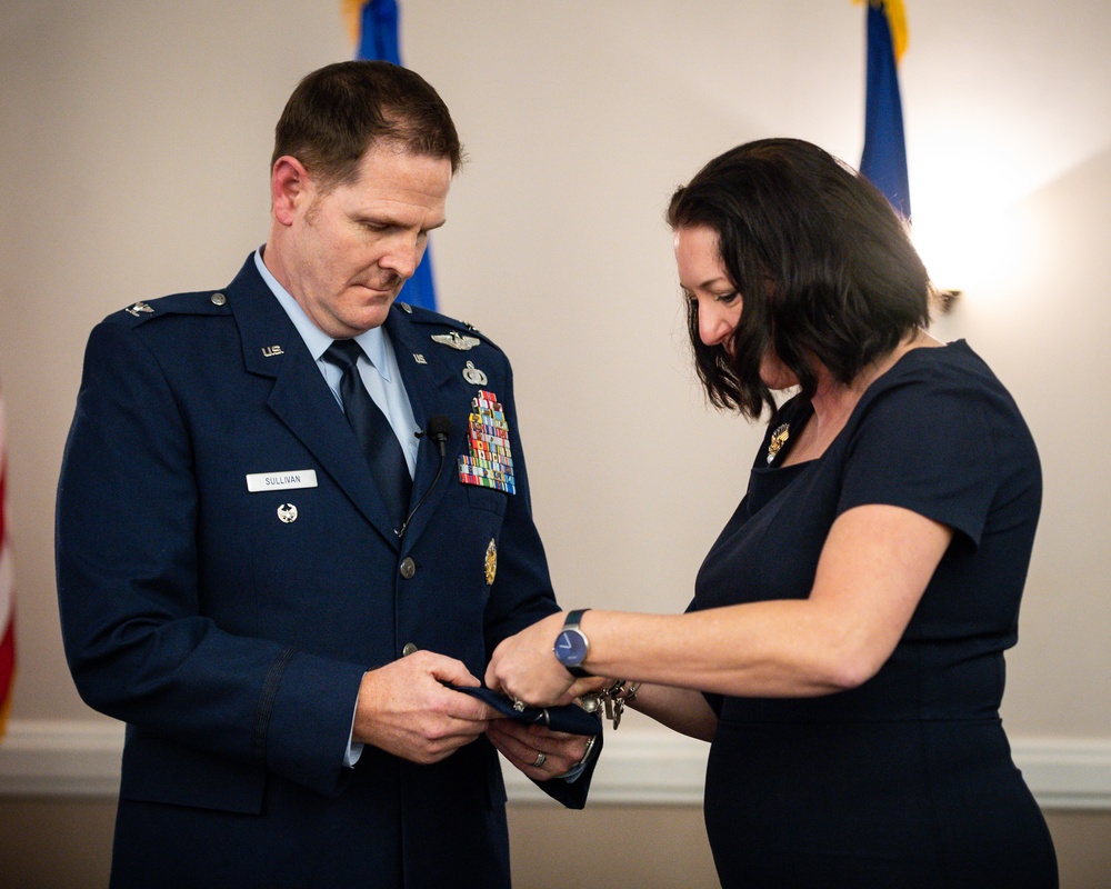 Col. Sullivan promotion ceremony