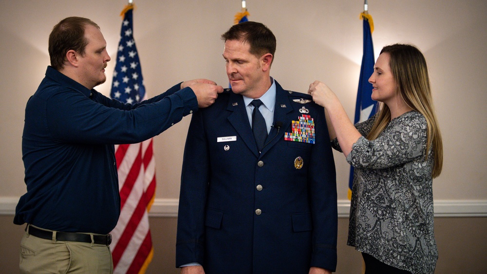 Col. Sullivan promotion ceremony