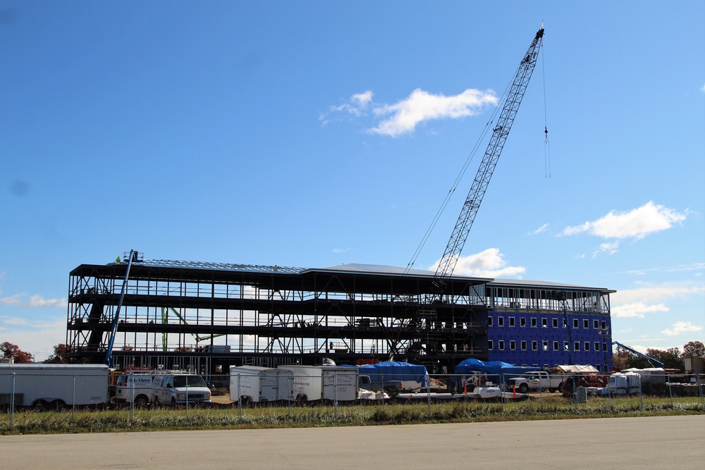 Construction of $20.6 million first modern-era barracks continues at Fort McCoy