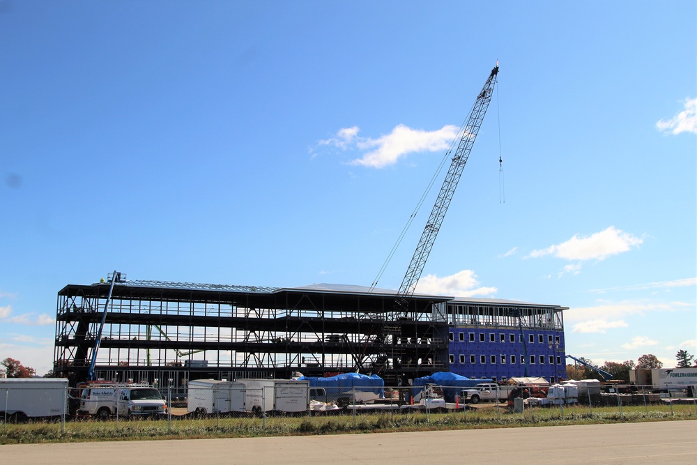 Construction of $20.6 million first modern-era barracks continues at Fort McCoy