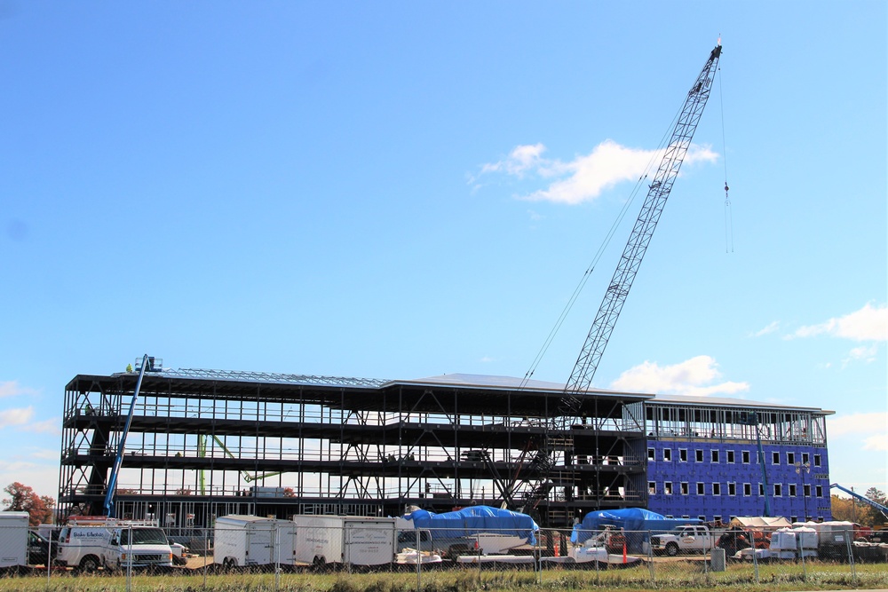 Construction of $20.6 million first modern-era barracks continues at Fort McCoy