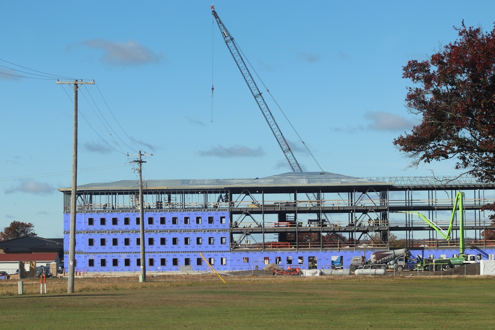 Construction of $20.6 million first modern-era barracks continues at Fort McCoy