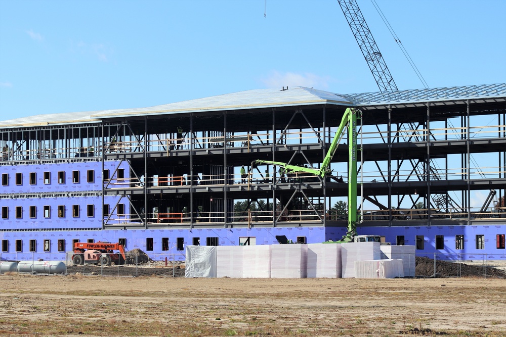 Construction of $20.6 million first modern-era barracks continues at Fort McCoy