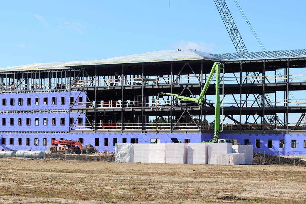 Construction of $20.6 million first modern-era barracks continues at Fort McCoy