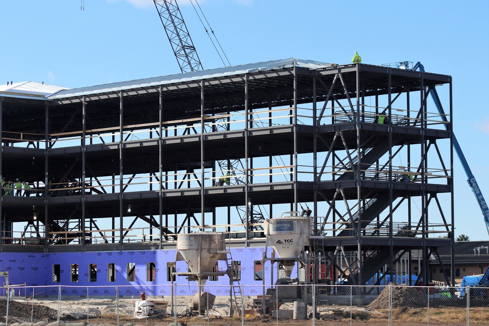 Construction of $20.6 million first modern-era barracks continues at Fort McCoy