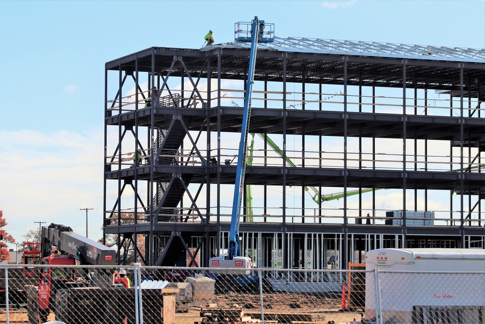 Construction of $20.6 million first modern-era barracks continues at Fort McCoy